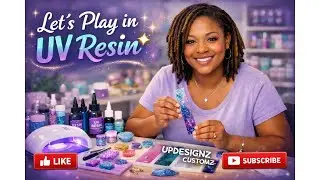 Live Let’s Play in UV Resin Today ✨ | Crafting, Creating & Relaxing Restream, January 29