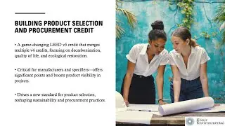 LEED v5 Building Product Selection and Procurement Credit