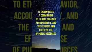 What is Integrity in the Public Service? #integrity #accountability #publicservice #ethics