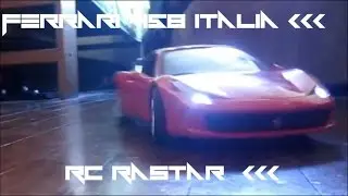 Ferrari 458 Italia RC  RASTAR ( DRIFTING and DOING DONUTS !!!)