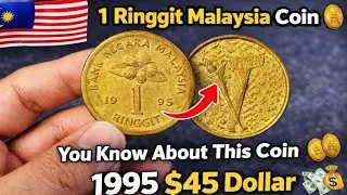 1 Ringgit 1995 Malaysia Coin Value Worth $45 USD? | Old Coin Gold Mine