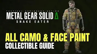 Metal Gear Solid Delta: Snake Eater All Camo & Face Paint Location - A Snake Has Many Skins Trophy