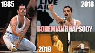 QUEEN | Bohemian Rhapsody 1985 2018 and 2019