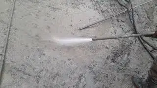 concrete green cutting @dam