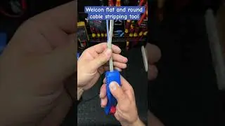 Weicon flat and round cable stripping tools #weicon #weicontools @weicon