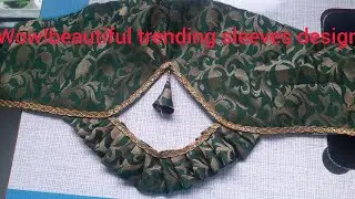 Beautiful trending sleeves design 🌺 