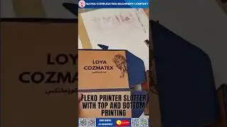 Flexo Printer Slotter with Top and Bottom Printing | Natraj Corrugation Machine | Nagpal Industries