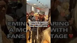 Eminem's Emotional Moment With Members Of The 