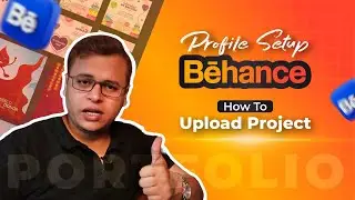 How To Setup Profile And Upload Design Work On Behance For Graphic Design Portfolio | Graphinir