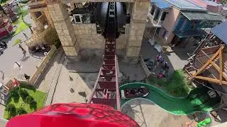 Connyland Cobra Front Row Onride POV September 2025 - Switzerland's only thrill coaster!