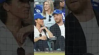 Prince Harry goes to the World Series &mdash; in a Dodgers hat