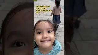 HEiLBRONN GERMANY STREET WiTNESSiNG WiTH MY 👧🏼👦🏻😁