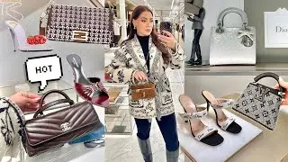 Luxury shopping & 3 New Chanel Unboxings! Fresh Hot Launches from PRADA, YSL, GUCCI, FENDI & DIOR 🔥 