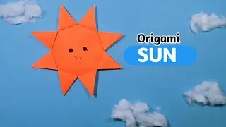 MAKE THE ORIGAMI SUN LOOK LIKE THE ORIGINAL | How to fold SUN paper easy Tutorial