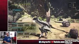 Pat Streams At Monster Hunter World Beta 2017-12-09