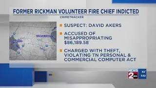 Former fire chief indicted for misuse of state grant funds