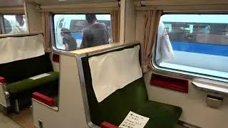 京都鉄道博物館・「月光型」昼夜兼用寝台電車クハネ５８１車内特別公開Kyoto Railway Museum Bed express