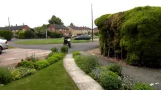 Starting Daves Triumph 650 Thunderbird...