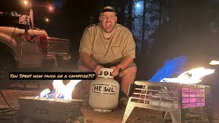 You spent how MUCH on a campfire?!?