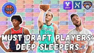 Must Draft Players For Fantasy Basketball: Deep Sleepers