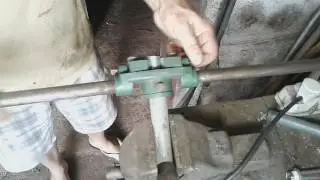 COMO FAZER ROSCA EM CANO DE FERRO