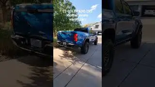 23 zr2 muffler delete turbo noise 😋