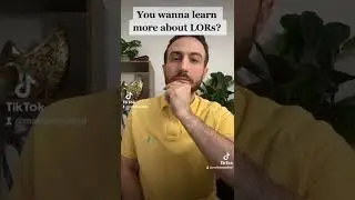 You wanna learn more about LORs? 🤓 #shorts