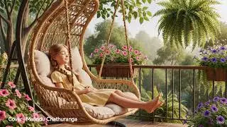 Calm  Vibes 🌿 | Cozy Swing Chair | Peaceful Moments #CozyVibes #CalmMusic #PeacefulMoments