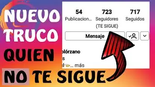 🥇CÓMO saber quién NO ME SIGUE en INSTAGRAM 2020 🎯 TRUCOS de INSTAGRAM