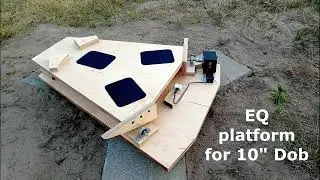 DIY equatorial platform test