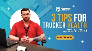 3 Tips for Driver Health 💪