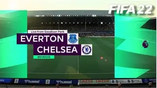 EVERTON vs. CHELSEA | PREMIER LEAGUE | FIFA 22 (FULL GAMEPLAY)
