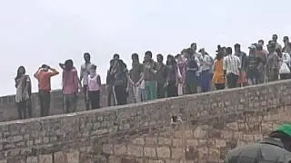 Filming on the Red Fort - Jaipur, India