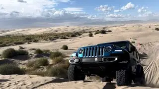 Jeep Testing at Sand Dunes!(2023)Jeep Wrangler 4xe