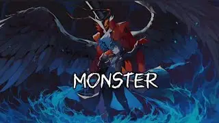 Nightcore - Monster (lyrics)