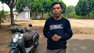 Pemasangan pelek honda beat stret ke honda scoopy new ring 12