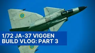 1/72 Special Hobby JA-37 Viggen  Build Series - Part 3: Continuation of assembly
