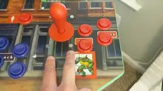Arcade1Up TMNT Mod - Industrias Lorenzo / Suzo Happ Controls!
