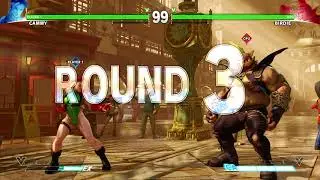 STREET FIGHTER V Cammy vs Birdie