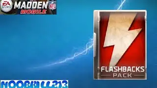 Madden Mobile FlashBack Pack Opening!!