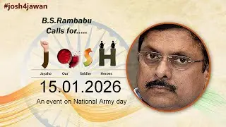 Josh4jawan a Pan India campaign endorsing B.S. Rambabu, National Secretary, AIBEA
