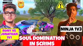 SouL Destroyed JONATHAN 🔥 IQOOSouL NINJA JOD 1V3 😱 SouL MANYA 1V6 ✅ Op Chicken Dinner 🚀 SouL Vs GodL