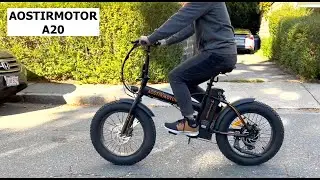 AOSTIRMOTOR A20 Fat-Tire Folding Electric Bike Review