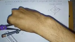 Construction of kite with compass B2