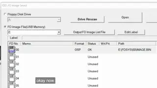 Okuma OSP CNC: Как создать образ системных дискет в формате OSP (OSPFDEXP.EXE)