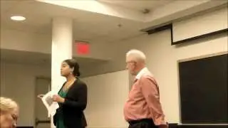 Trans* Journalist  Ashley Love Reads Stonewall Veteran Miss Major's Statement at Public Hearing