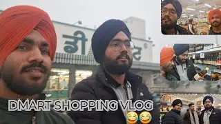 Funny Shopping Vlog at DMART   — Barnala 
