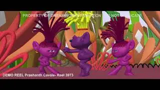 Tresillo Trolls World Tour I Shot Progression I Prashanth Cavale I 3D