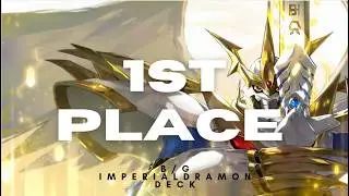 1st Place B/G Imperialdramon Deck Profile // Digimon TCG
