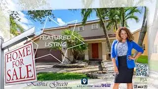 5 Bedroom/3.5 bath Two-Story Home For Sale in Miami Gardens Coconut Cay